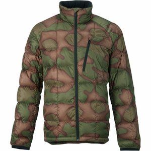 NEW Burton AK BK Down Insulator Jacket!  XS  or L Hombre Camo  800 RDS Down Fill